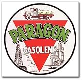 Signpast Reproduction Vintage Sign, PARAGON GASOLENE
