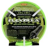 Legacy Manufacturing HFZ3825YW2 Flexzilla 3/8" x 25 Zillagreen Air Hose with 1/4" MNPT Ends and Bend Restrictors