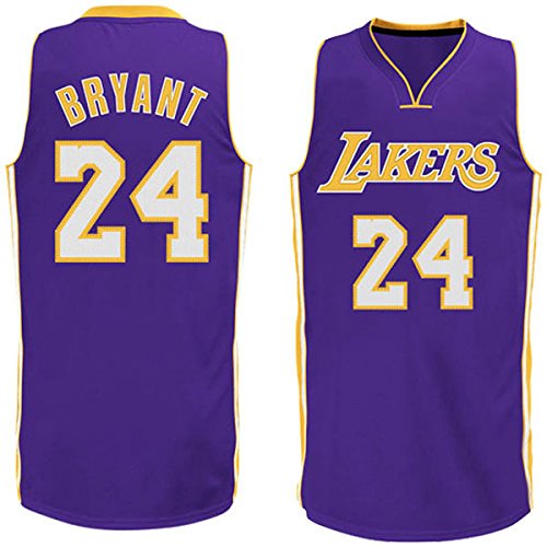 Mens Kobe Bryant #24 Los Angeles Lakers Road Jersey