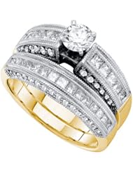 1.48CT-DIA 0.41CT-CRD BRIDAL SET