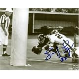 Frenchy Fuqua Autographed/Hand Signed Pittsburgh Steelers (BW TD Dive) 8x10 Photo