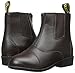 Saxon Equileather Childrens Zip Up Paddock Boot