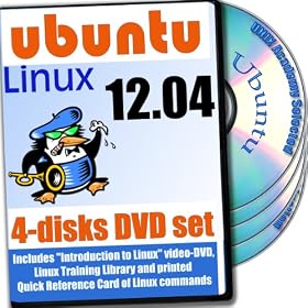 Ubuntu 12.04, 4-Disks DVD Installation and Reference Set