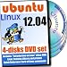 Ubuntu 12.04, 4-discs DVD Installation and Reference Set, Ed.2012