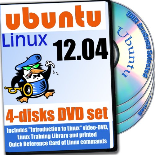 Ubuntu 12.04, 4-discs DVD Installation and Reference Set, Ed.2012