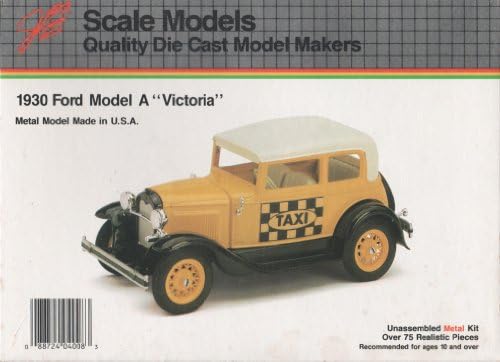 1930 Ford Model A "Victoria": Metal Model