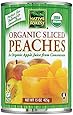 Native Forest Organic Sliced Peaches, 15-Ounce Cans (Pack of 6)
