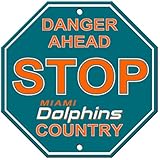 NFL Miami Dolphins Stop Sign