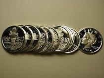 10 oz Roll of 2003 $10 Silver Libertys by NORFED