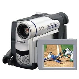 Click here to buy Panasonic PVDV103 MiniDV Compact Camcorder with 2.5 LCD by Panasonic.