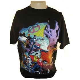 X-Men T-Shirt - Messiah Complex Heroes