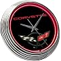Corvette C5 Emblem Neon Clock