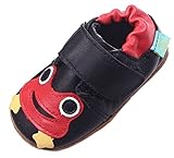 C-Princess かわいい ベビーシューズ ファーストシューズ スリッポン 子供靴 ブーティー キッズ 赤ちゃん ソフト 室内履き 出産お祝い (11cm, 2カエル)
