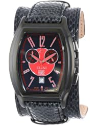 Elini Barokas Womens BKRD125CRSWWBK22LIM New Yorker Grand Watch