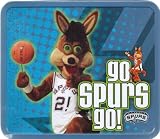 Tin Lunch Box: SAN ANTONIO SPURS, Go Spurs! Sponsored by Wells Fargo, 2005 NBA Champions