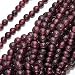 Garnet Gemstone Round Beads 3.4-4mm /14 Inch Strand