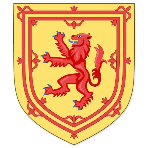 Royal Arms of Scotland Flag car bumper sticker window decal 4 x 5B00757JSE0