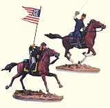 American Civil War - Union Captain and Guidon Bearer 17371