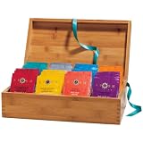 Bamboo Chest with Fruit and Scented Teas