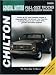  : GM Full-Size Trucks 1970-79 (Chilton's Total Car Care Repair Manual)