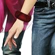 Skin Dyed Red Bangle (Asean Agenda)