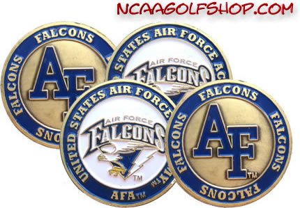 Air Force Falcons Golf Ball Markers