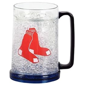 Boston Red Sox 16oz Crystal Freezer Mug by 