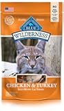 Blue Buffalo Chicken & Turkey Cat Treats, 2 oz Bag