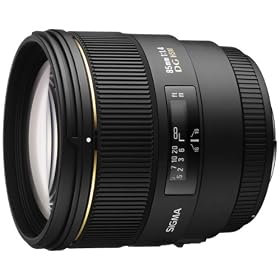 Sigma 85mm f/1.4 EX DG HSM Large Aperture Medium Telephoto Prime Lens for Nikon Digital SLR Cameras