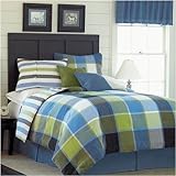 Park B. Smith West Lake Comforter Set, Noir, Twin