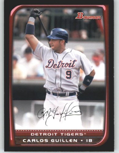 2008 Bowman #139 Carlos Guillen - Detroit Tigers () (Baseball Cards)