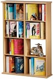 VCM 21085 B&uuml;cher und Sammelregal ""Bozen"" f&uuml;r 300 CDs, buche