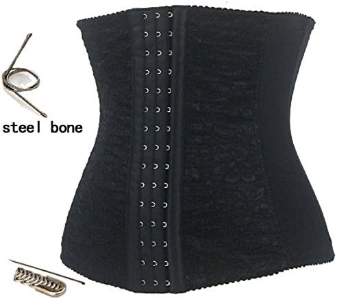 Aimadi Women Lace Shapewear Belt Underbust Waist Cincher Corset