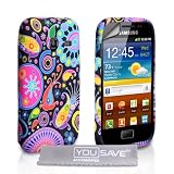 Samsung Galaxy Ace Plus Tasche Silikon Quelle Muster H�lle Mit Displayschutz Und Poliertuchvon "Yousave Accessories�"