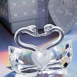Choice Crystal Collection kissing swans