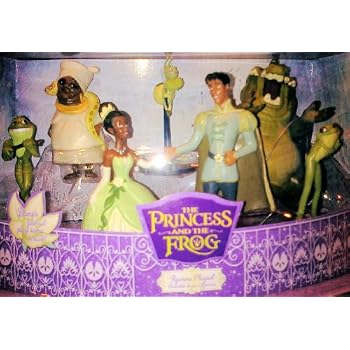 Set A Shopping Price Drop Alert For Disney The Princess And The Frog 7 Piece Figurine Set