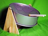 Steel Drum with Sticks, Stand, 