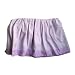 Tadpoles Basics Lavender Gingham Crib Skirt