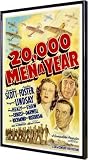 20,000 Men a Year 11x17 Framed Poster