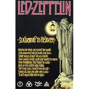 Led Zeppelin Music Poster Print, 22x34