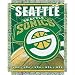 Seattle Supersonics NBA Triple Woven Jacquard Throw (019 Series) (48x60)