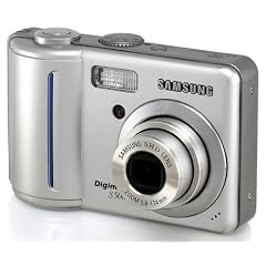 Samsung Digimax S500 Digitalkamera (5 Megapixel) silber