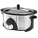 Rival Oval Programmable Stainless Steel Crock Pot (5.5-qt)