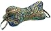 DogBones NeckBones Chiropractic Neck Pillow, Paisley Turquoise