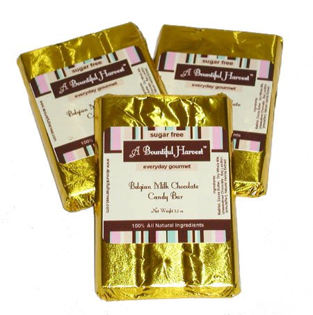 Dairy Free Belgian Milk Chocolate Candy Bars - 3pc
