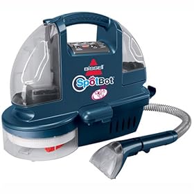 Bissell 1200A SpotBot Pet Hands-Free Compact Deep Cleaner, Blue Illusion