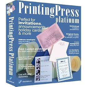 PrintingPress Platinum Software for Invitations
