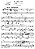 Nocturne in C sharp minor, Op. Posthumos: Instantly download and print sheet music