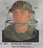 U.S. Military Insect Headnet