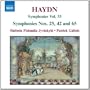Haydn: Symphonies Nos. 25, 42 & 65